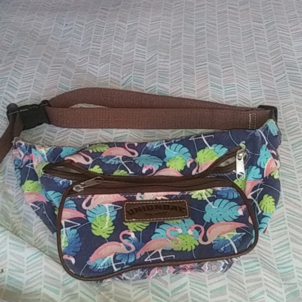 Flamingo fanny pack